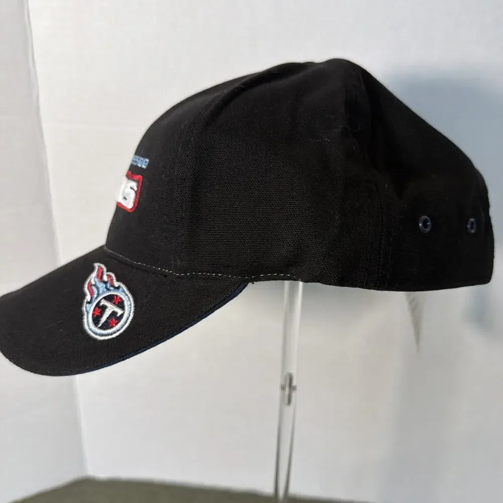 Tennessee Titans Hat/Cap. NFL Official. Adjustable. New W/Tags. Black-Multi.